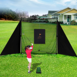 portable golf -baseball practice net